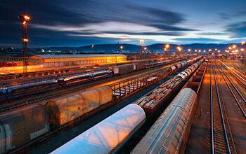 spedycja kolejowa usługi transportu kolejowego, zakres import / eksport